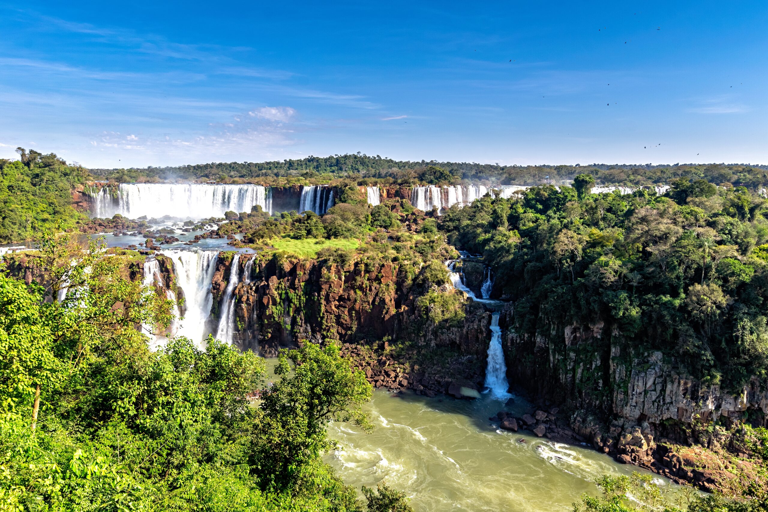 waterfal in iguazu national park cataratas, argentina